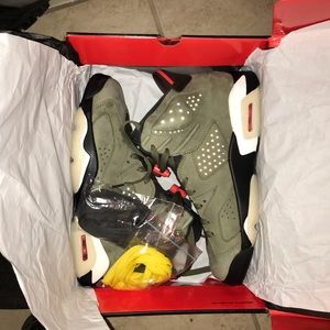 Air Jordan Travis Scott 6s Sz 10